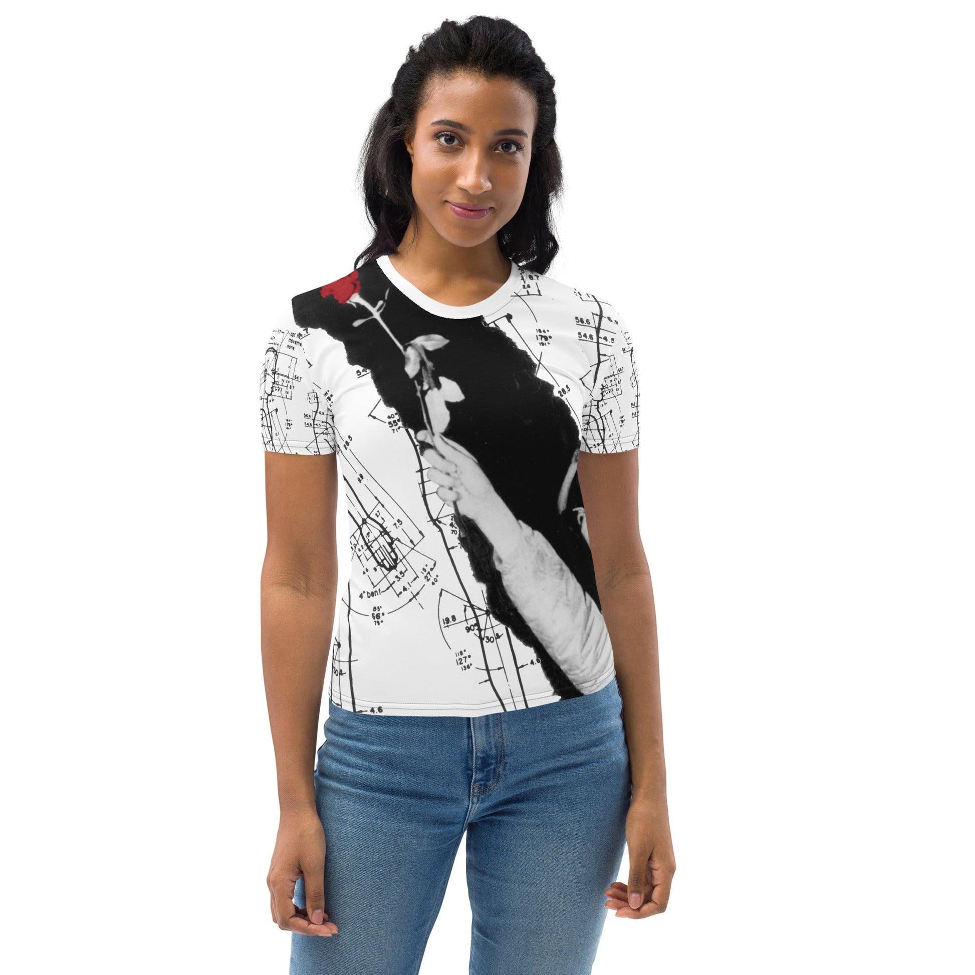 Rose Diagrams - Women's T-shirt - Souled Out World