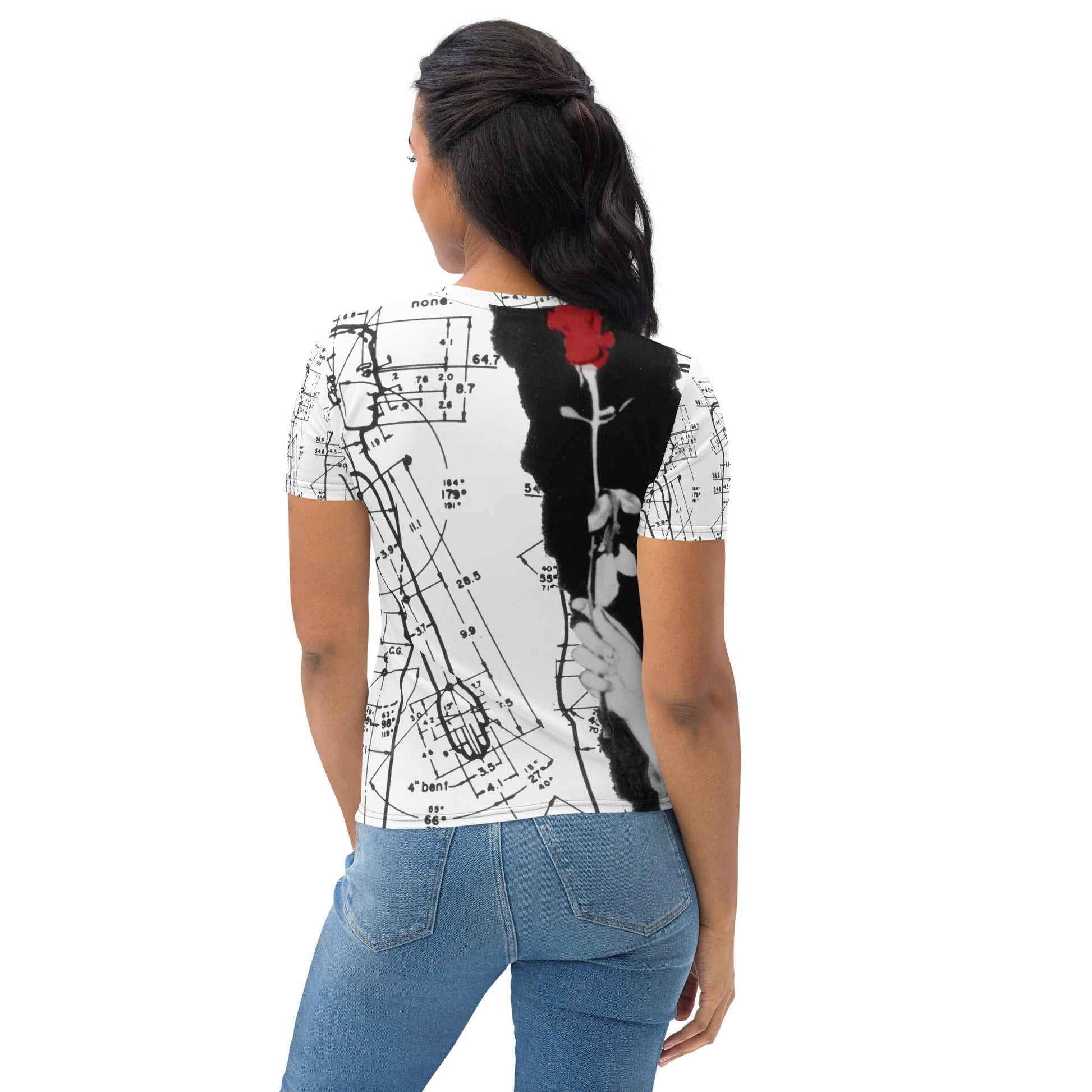 Rose Diagrams - Women's T-shirt - Souled Out World