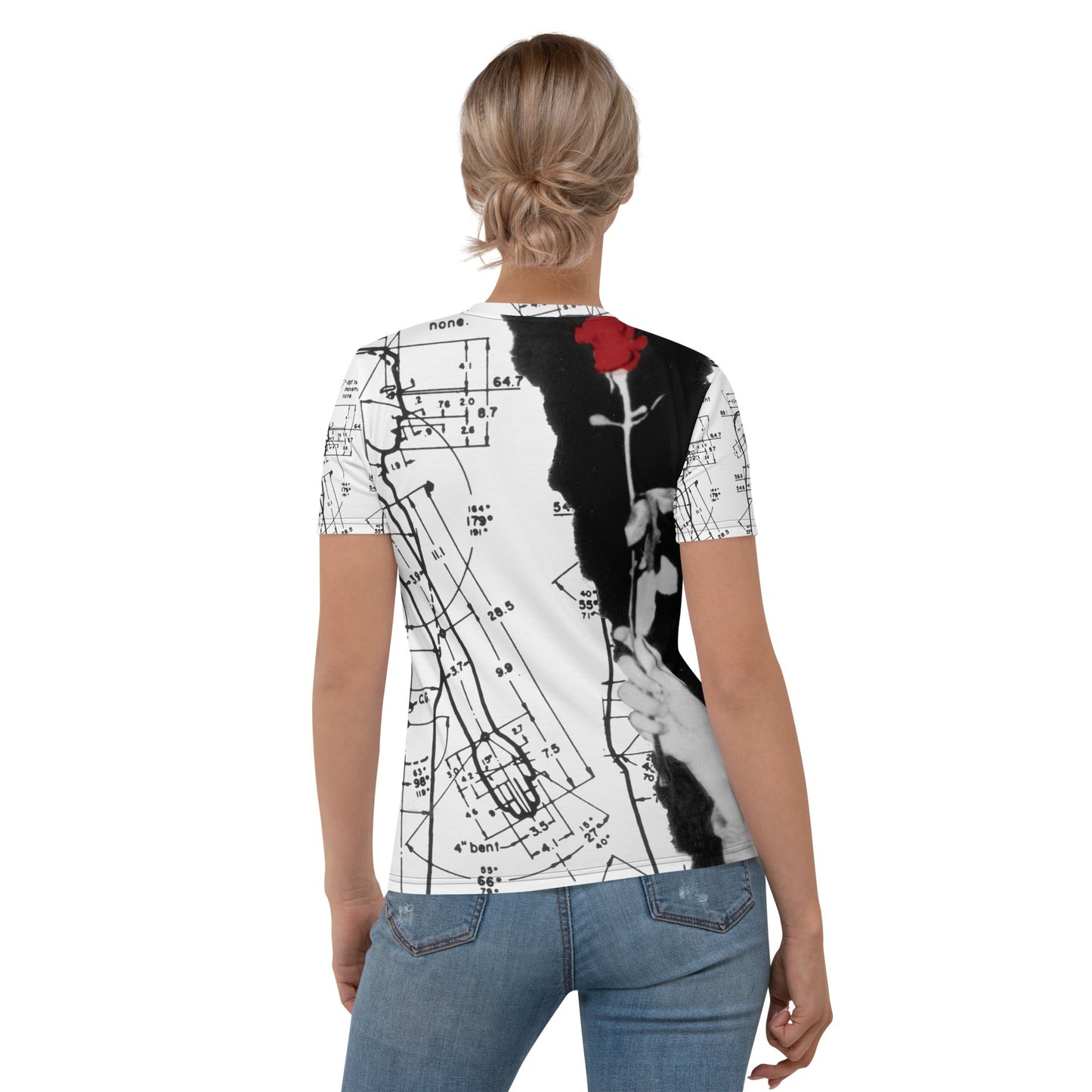 Rose Diagrams - Women's T-shirt - Souled Out World