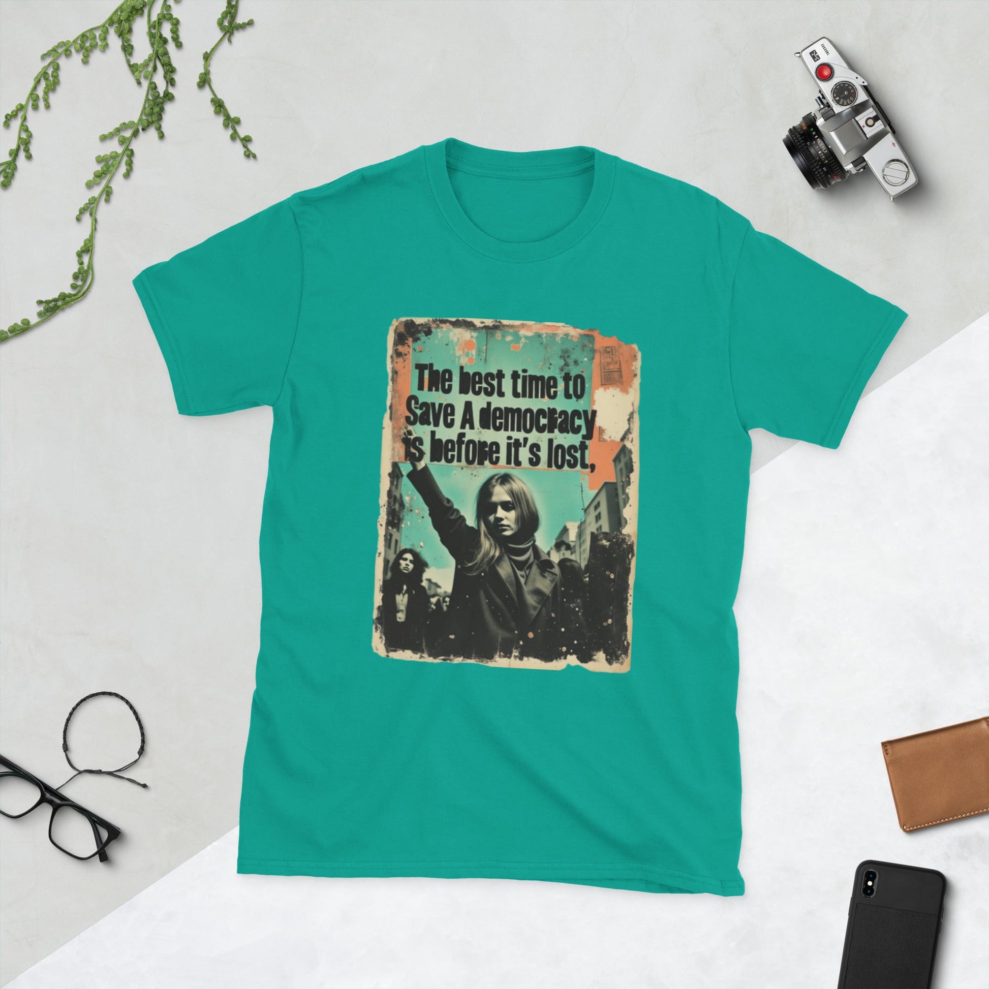 Save Democracy - Unisex T-Shirt - Souled Out World