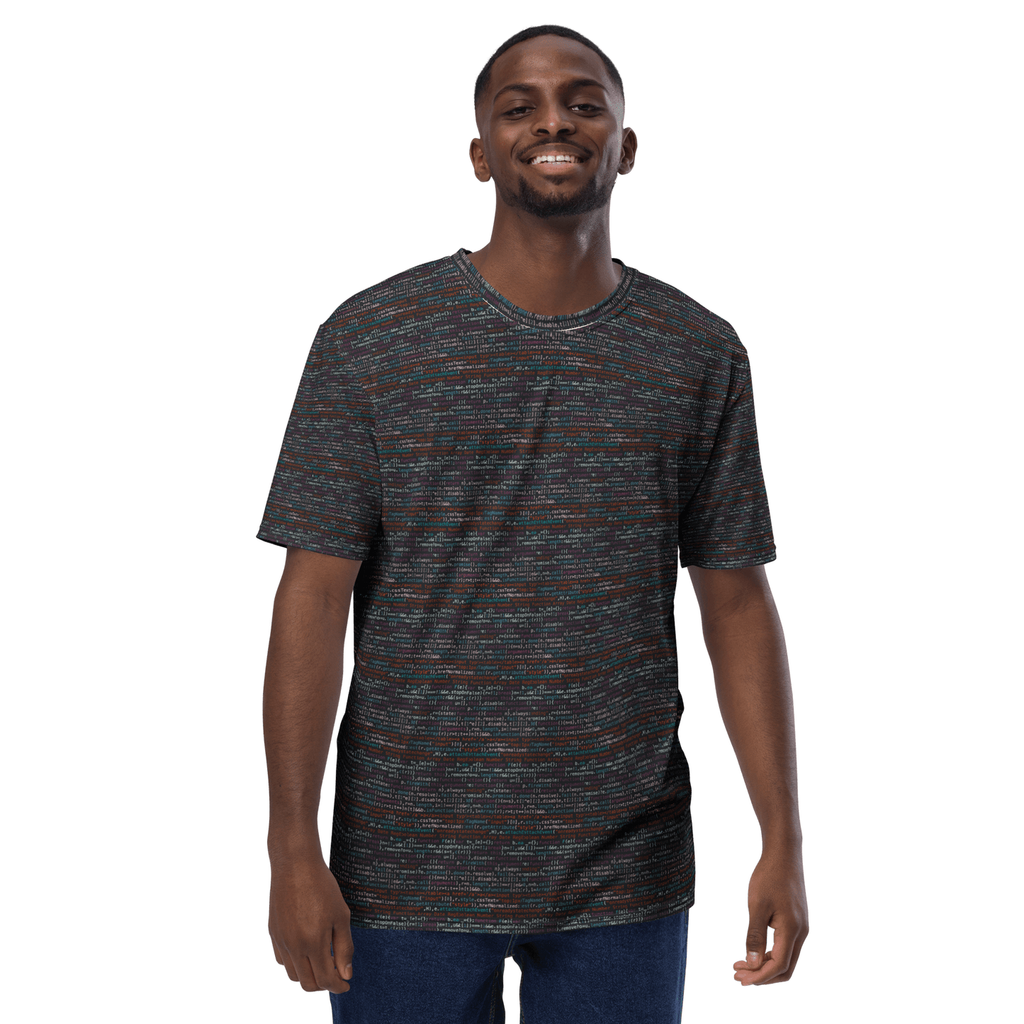 Screen Code - All - Over Print Men's T-Shirt - Souled Out World