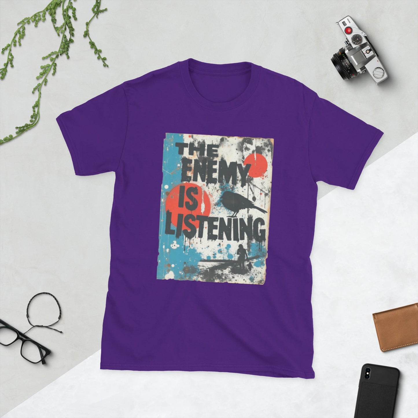 The Enemy Is Listening - Unisex T-Shirt - Souled Out World