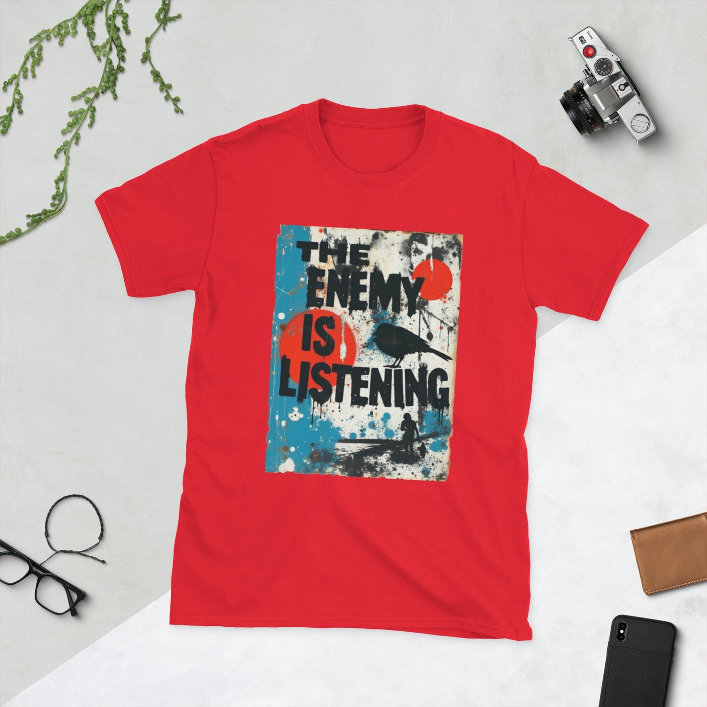 The Enemy Is Listening - Unisex T-Shirt - Souled Out World