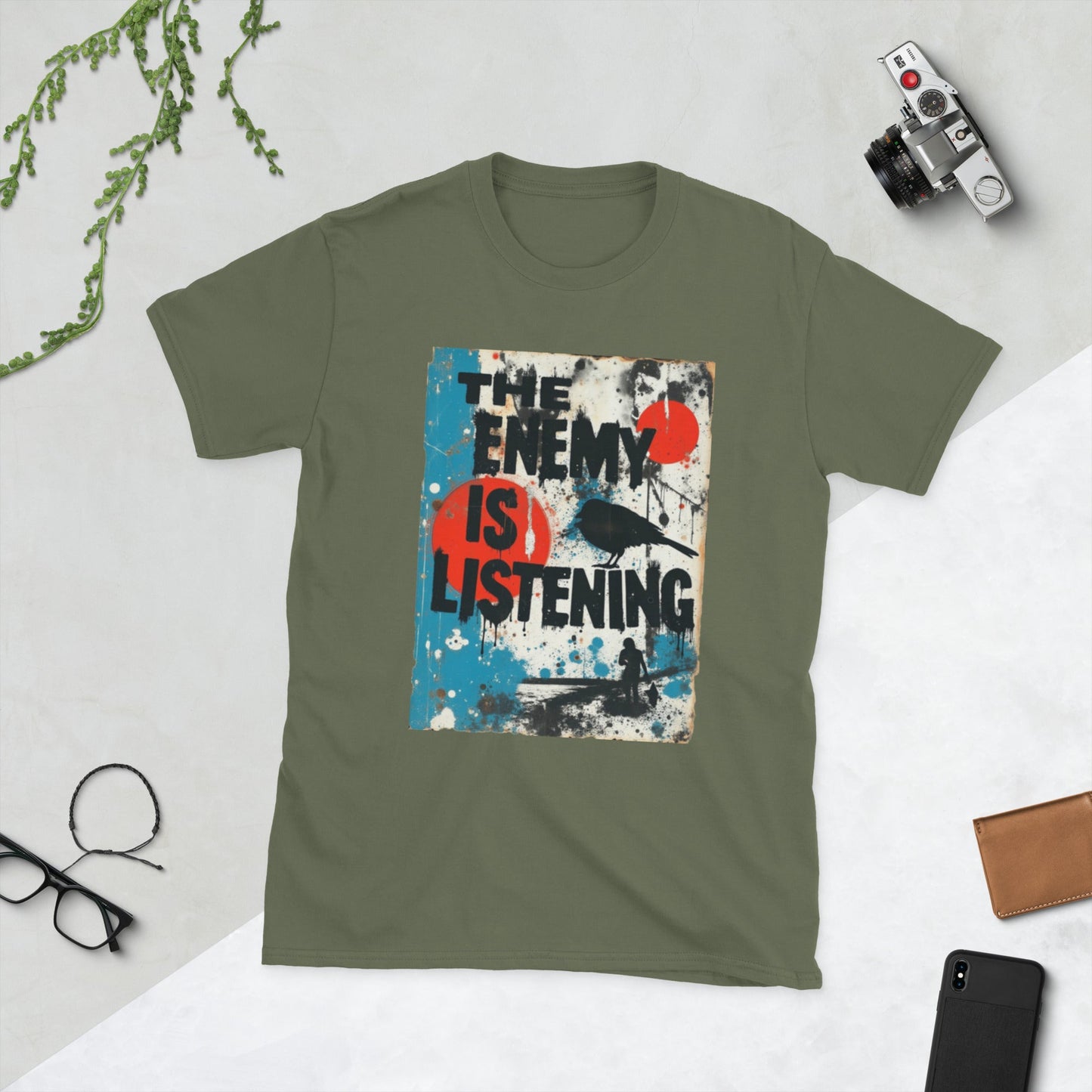 The Enemy Is Listening - Unisex T-Shirt - Souled Out World