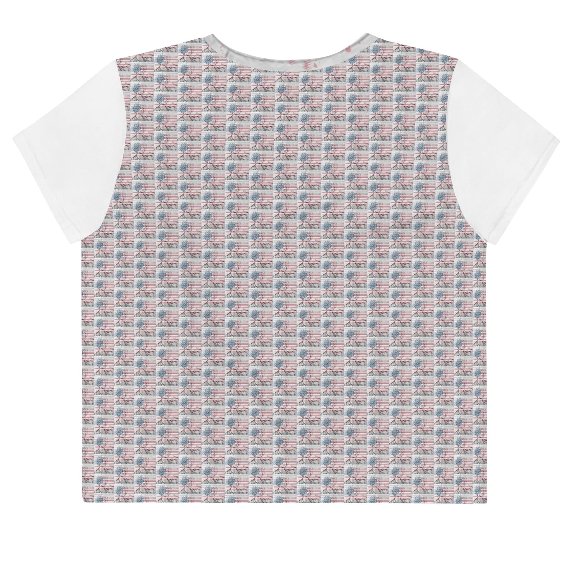Angela Davis All-Over Print Crop T-Shirt - Souled Out World