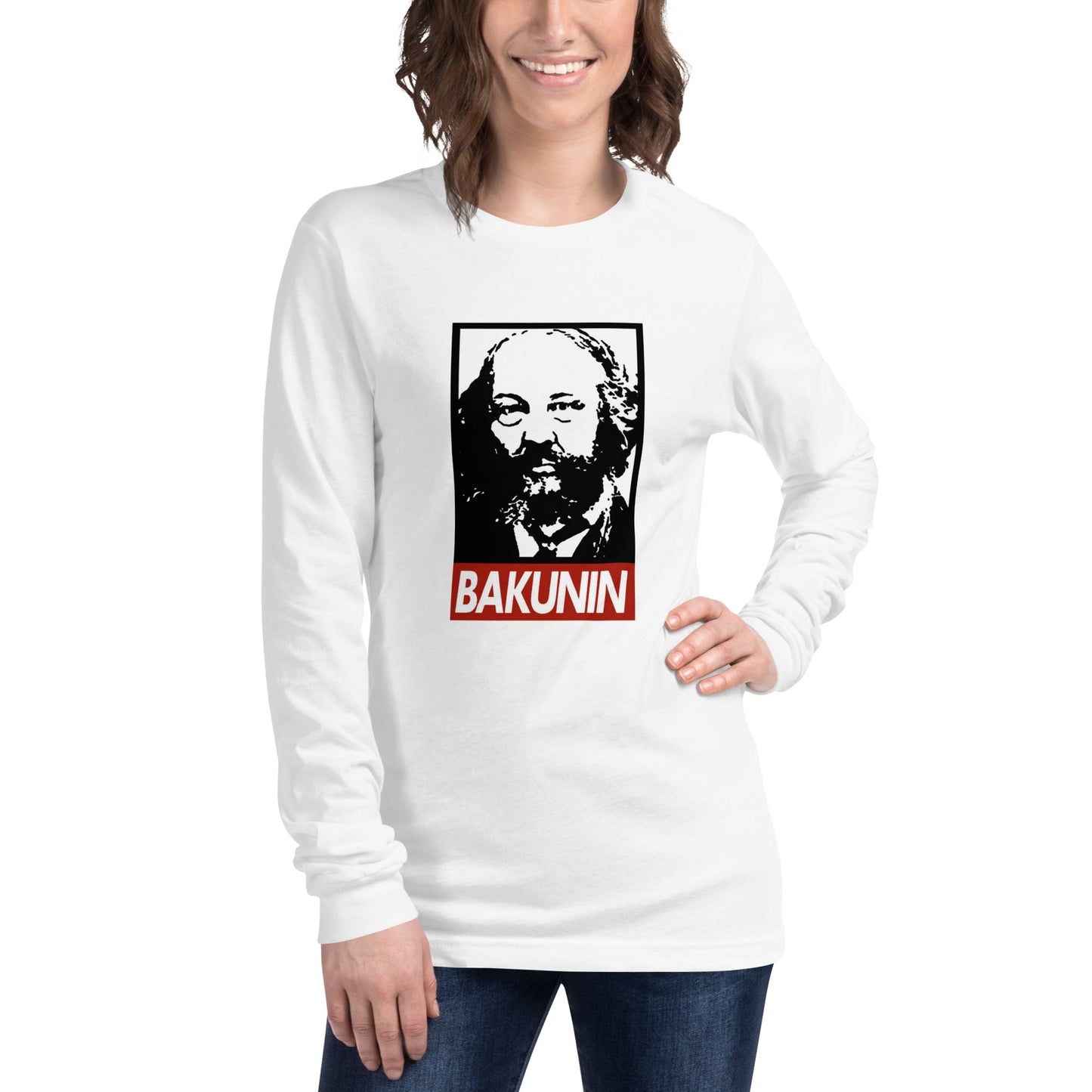 Bakunin - Unisex Long Sleeve Tee - Souled Out World