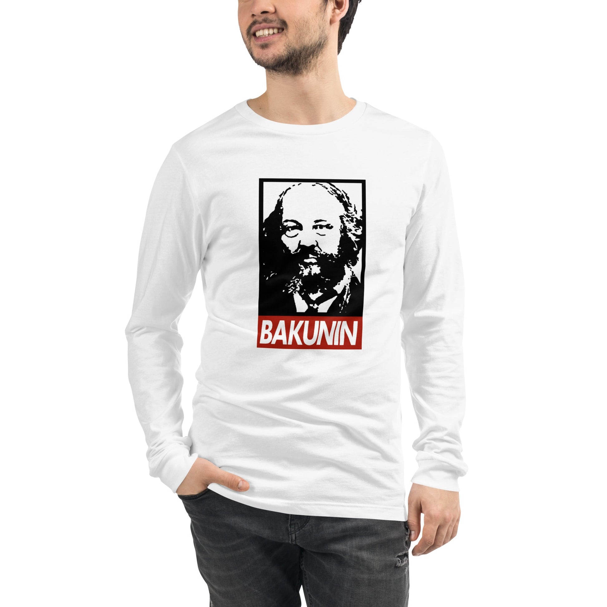 Bakunin - Unisex Long Sleeve Tee - Souled Out World