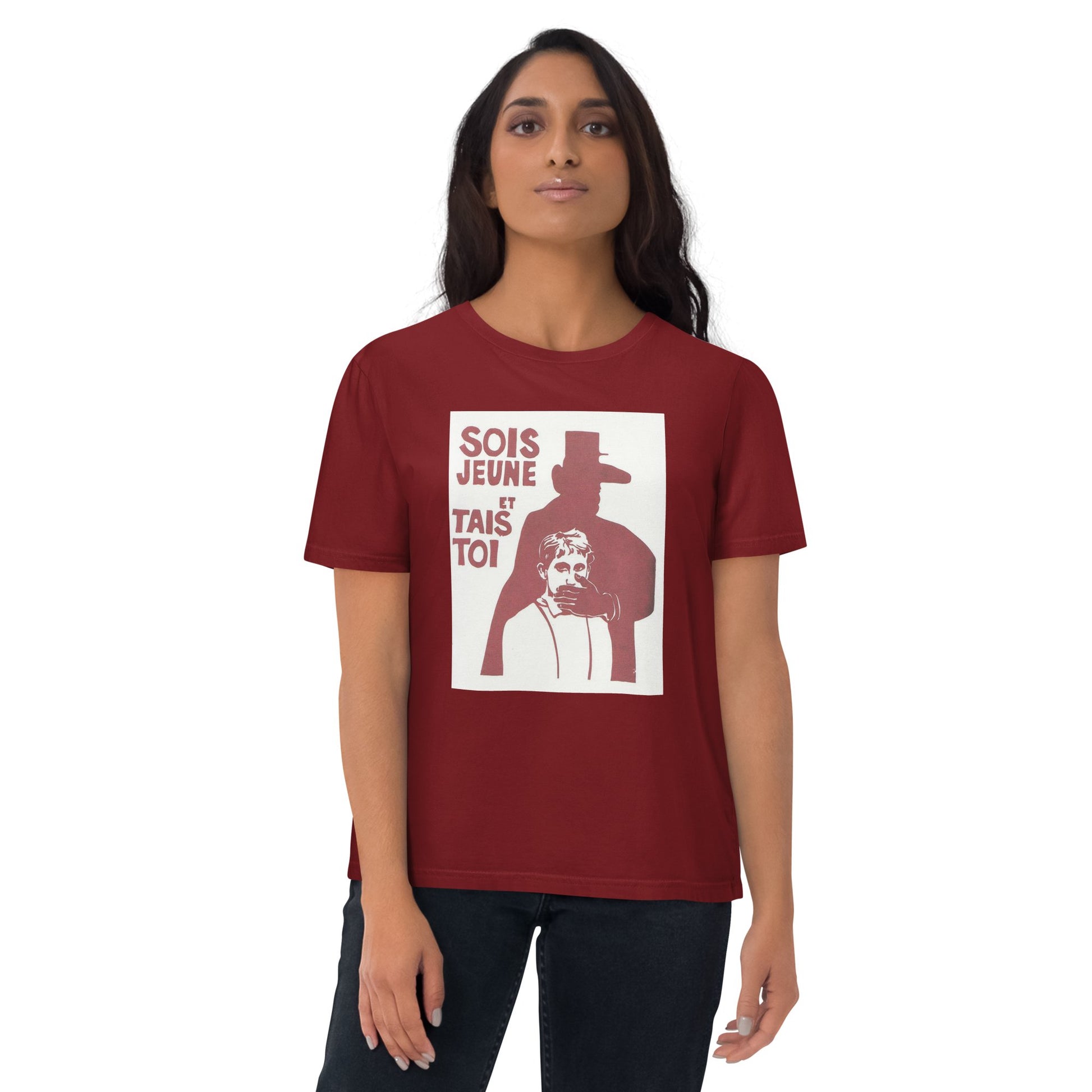 Be Young and Shut Up - Unisex organic cotton t-shirt - Souled Out World
