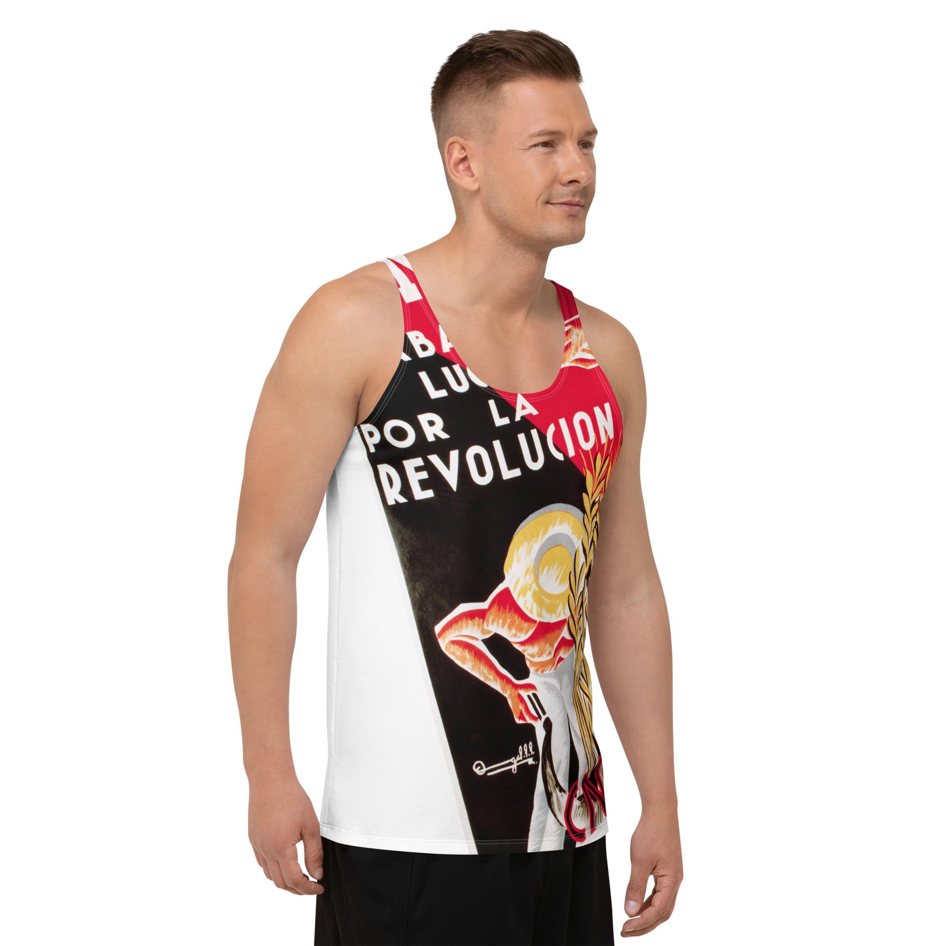 Camarada - All-Over Print Men's Tank Top - Souled Out World