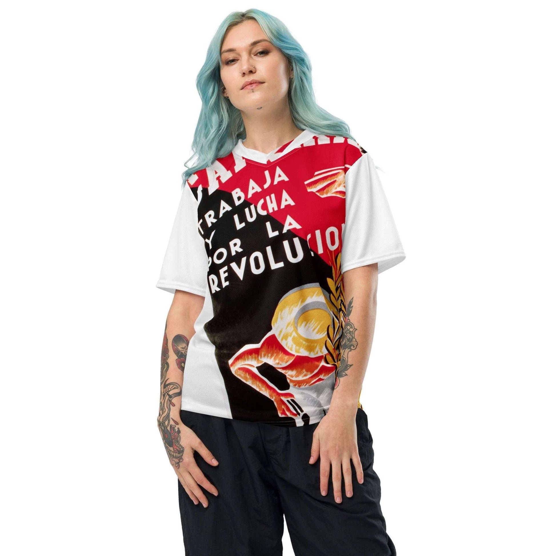 Camarada - Recycled unisex sports jersey - Souled Out World
