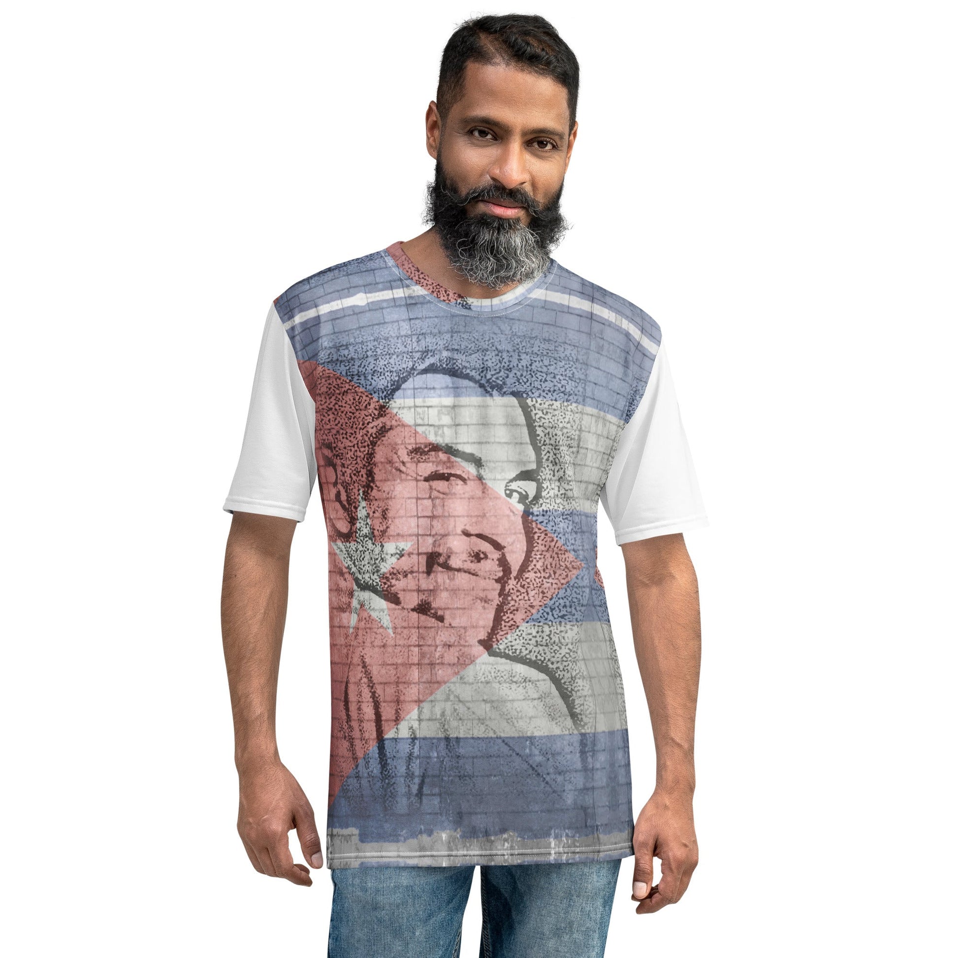 Che Guevara All-Over Print Men's Crew Neck T-Shirt - Souled Out World