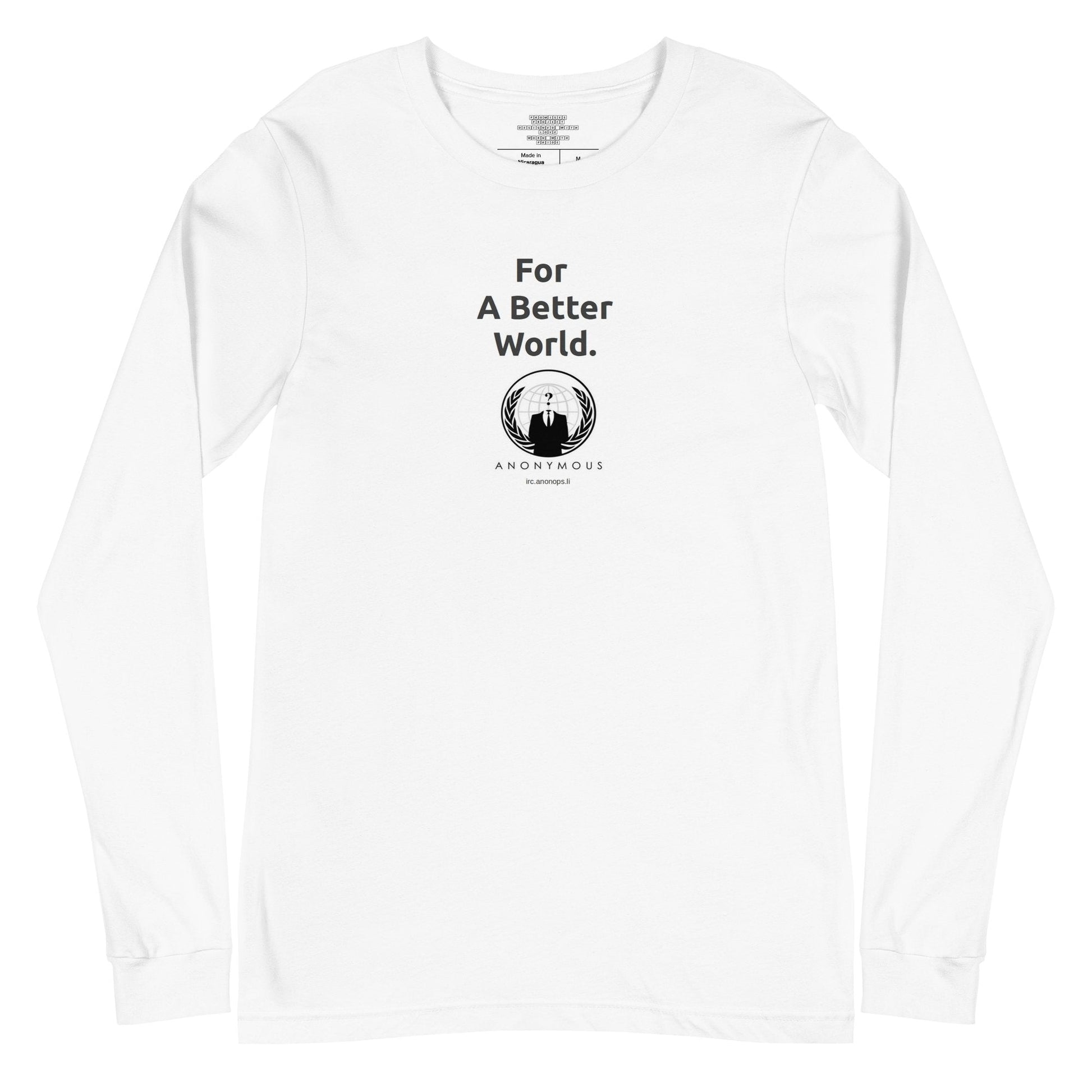 For a Better World - Unisex Long Sleeve Tee - Souled Out World