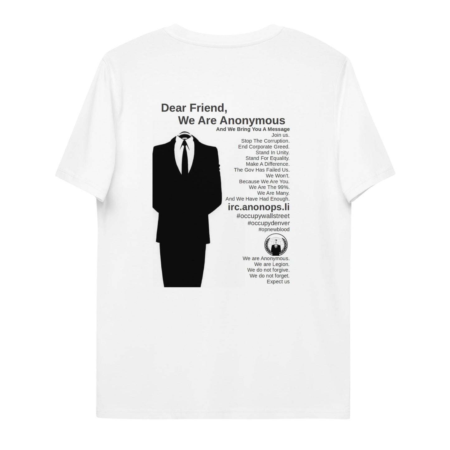 For a Better World - Unisex organic cotton t-shirt - Souled Out World