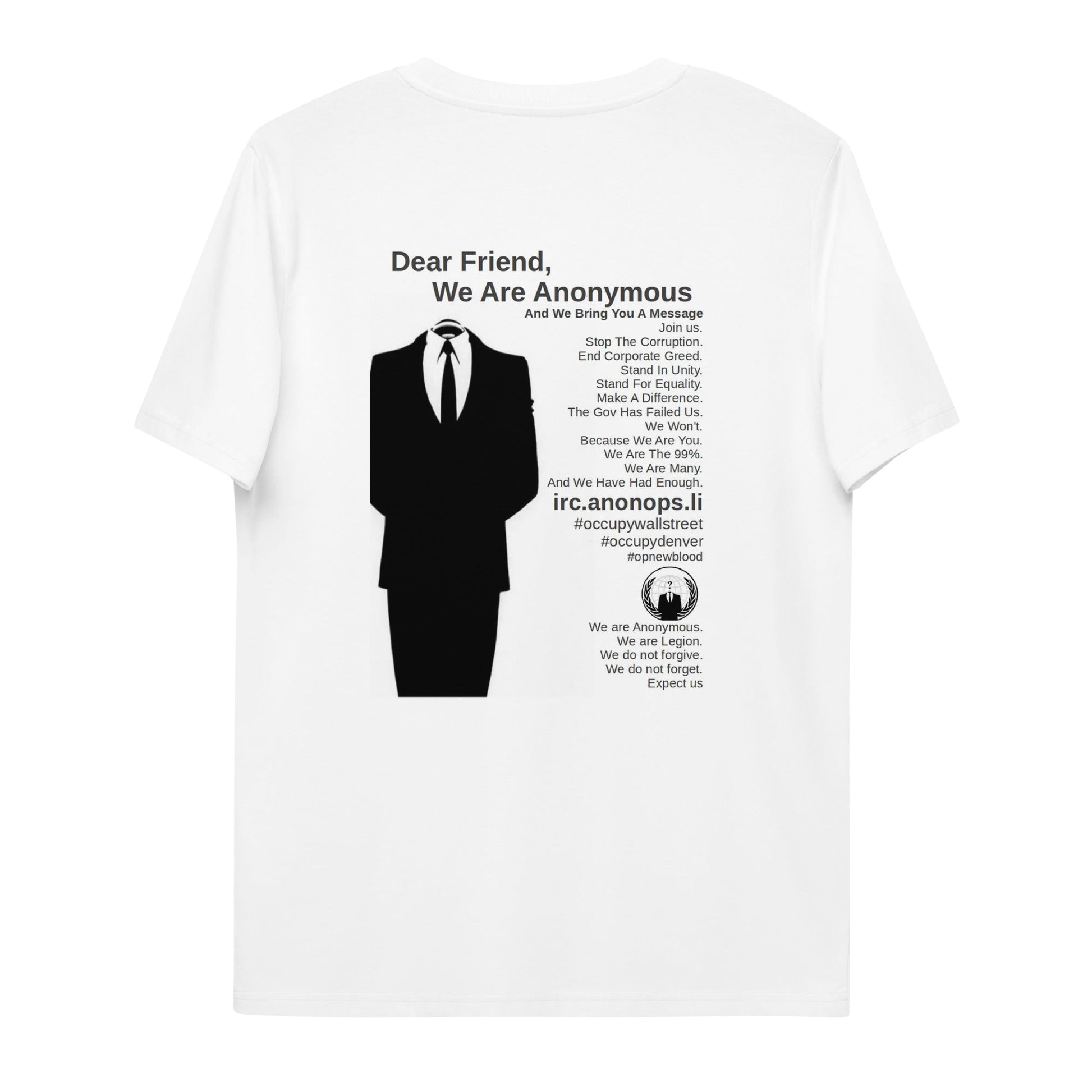 For a Better World - Unisex organic cotton t-shirt - Souled Out World