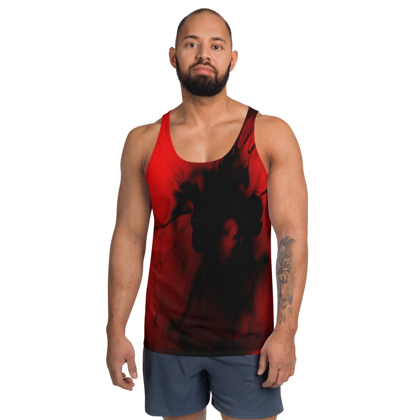 Loved by Ghosts - All-Over Print Men's Tank Top - Souled Out World