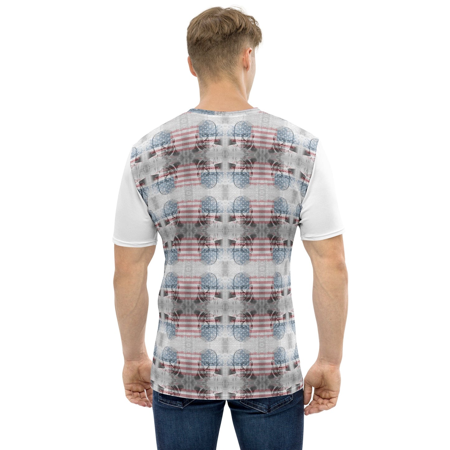 Malcolm X All-Over Print Men's Crew Neck T-Shirt - Souled Out World