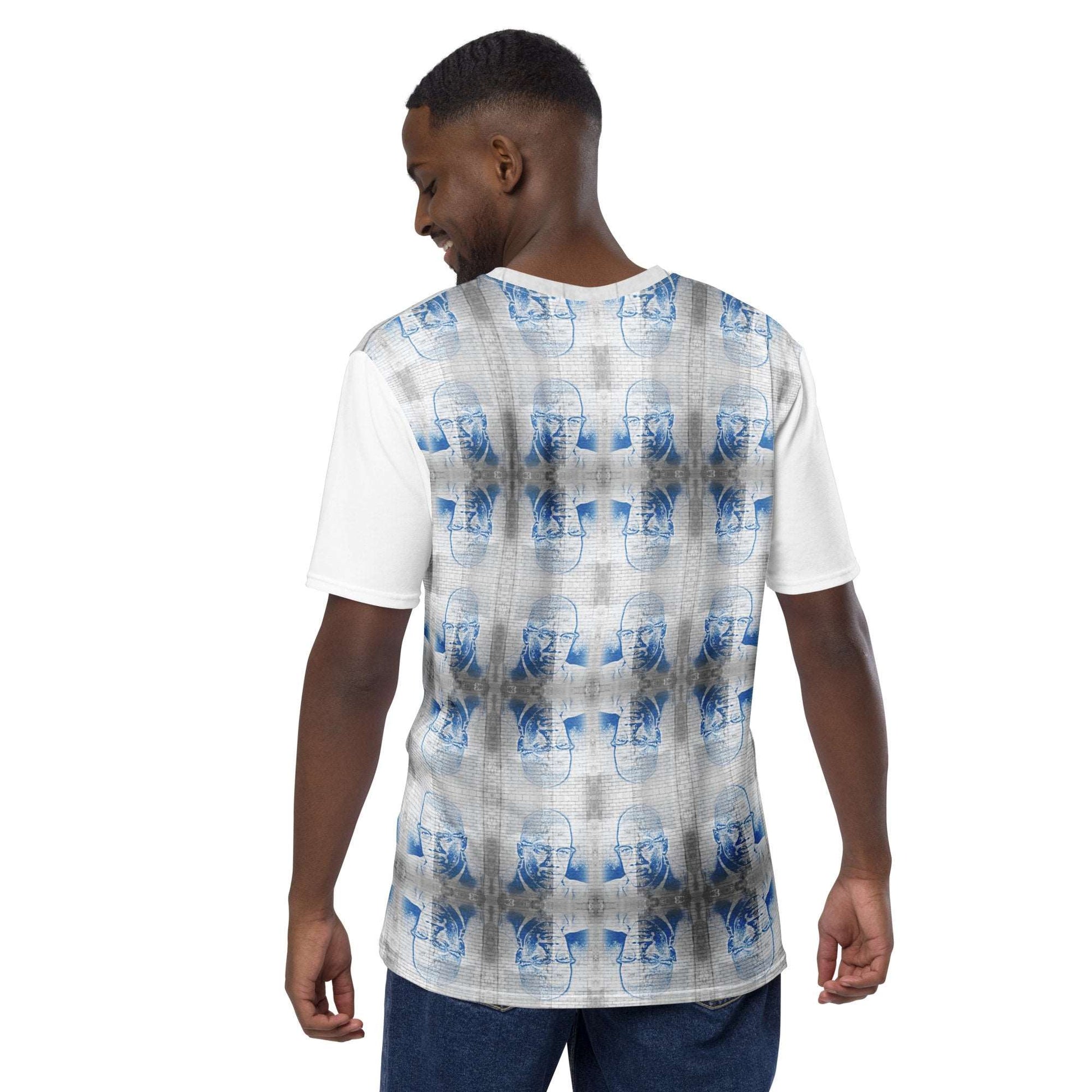 Malcolm X All-Over Print Men's Crew Neck T-Shirt - Souled Out World