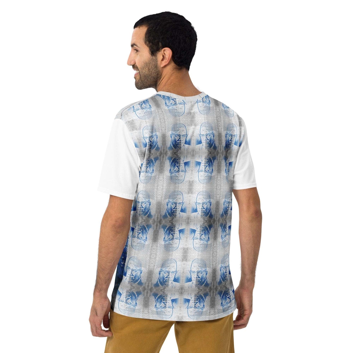 Malcolm X All-Over Print Men's Crew Neck T-Shirt - Souled Out World