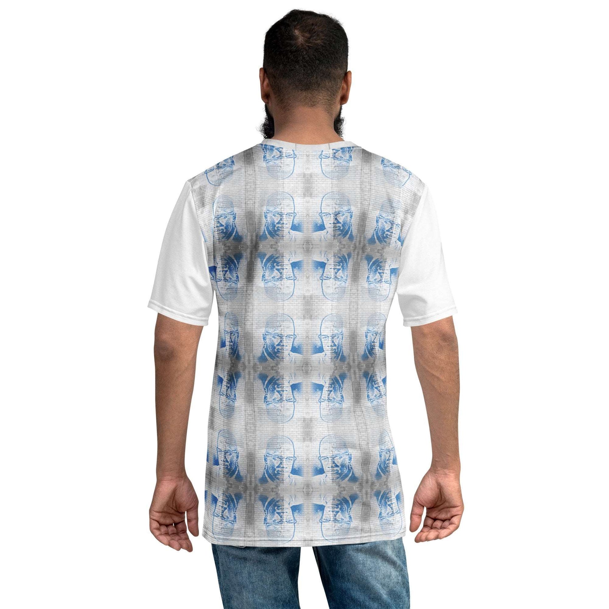 Malcolm X All-Over Print Men's Crew Neck T-Shirt - Souled Out World